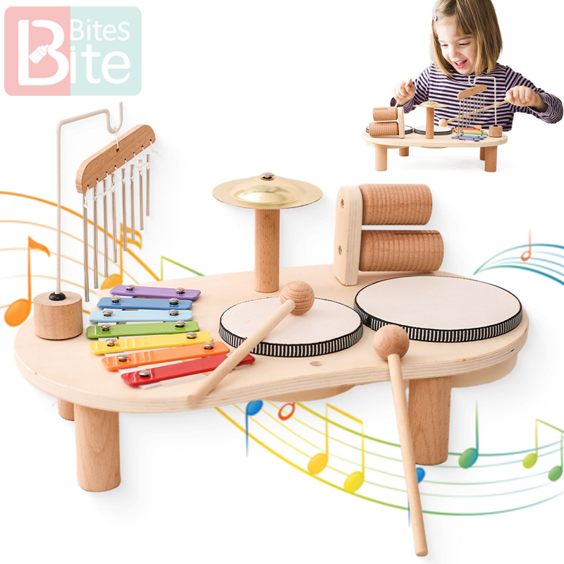 Musical Instrument Harmonium - Juguetes educativos para bebés, campanas eólicas
