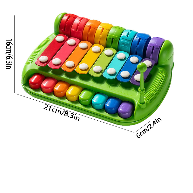Xilófono de 8 notas para bebés - Musical Instrument Harmonium reseña y precio